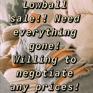 Lowball sale!